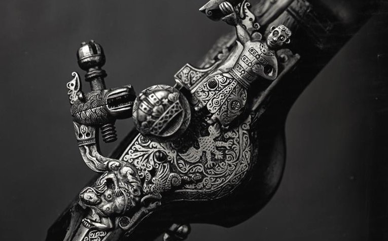 Фрагмент ружъя 17 века