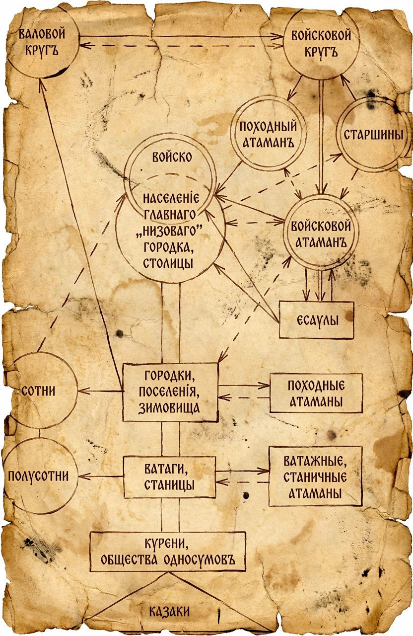 Военно-административное устройство Войска Донского (XVI–XVII вв.)